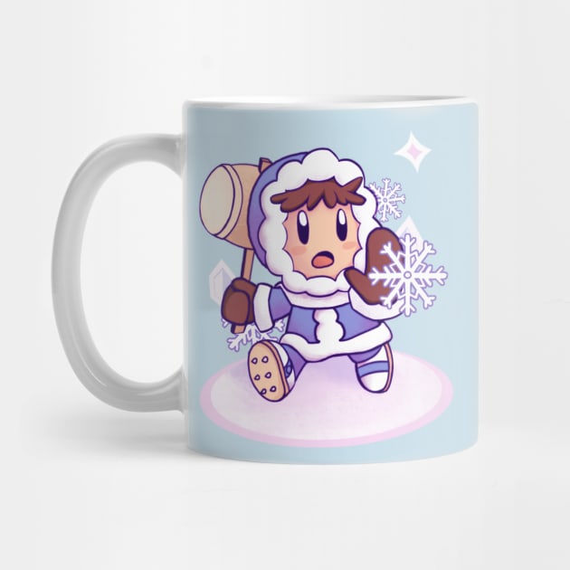 The Lonely Ice Climber by VanillaPuddingSnack